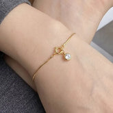 925 Sterling Silver CZ Snakebone Bracelet (Various Designs)