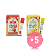 Apple Cider Vinegar - 2 Types 5pcs Bundle Set