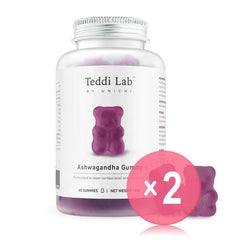 Teddi Lab Ashwagandha Gummy 2pcs Bundle Set