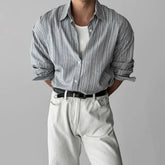 Long-Sleeve Striped Shirt