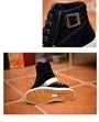 Buckle Detail High-Top Sneakers