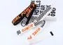 Checker Lettering Canvas Belt