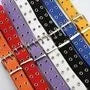 Double Eyelet Canvas Belt