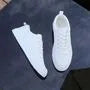 Faux-Leather Sneakers