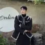 Contrast Trim Open Front Jacket