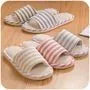 Striped Home Slippers