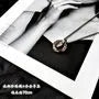 Interlocking Ring Pendant Necklace