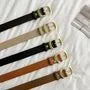 Faux Leather Belt