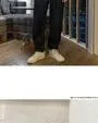 Collared Pocketed Button-Up Denim Jacket / High Waist Straight Leg Jeans