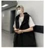 Plain Hooded Zip Vest