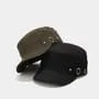 Plain Buckled Baseball Cap