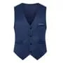 V-Neck Plain Single-Breasted Vest