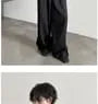 Stand Collar Plain Frog Closure Blazer
