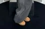 Unisex Striped Washed Loose-Fit Sweatpants