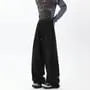 Drawstring Waist Plain Wide Leg Sweatpants