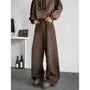 High Waist Washed Wide Leg Jeans