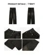 High Waist Washed Wide Leg Jeans