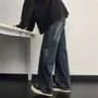 Mid Rise Washed Wide Leg Jeans