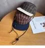 Plaid Panel Baseball Cap