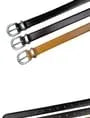 Faux-Leather Belt