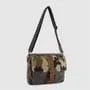 Camo Print Buckled Crossbody Bag