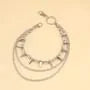Stud Layered Alloy Jeans Chain