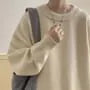 Crew Neck Plain Sweater
