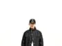 Stitched Asymmetrical Row-Denim Jacket