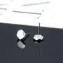 Geometric Faceted Stud Earring