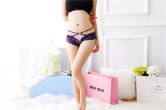 Lace Crotchless Panty