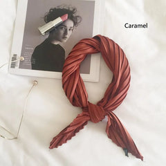 Plain Satin Neck Scarf