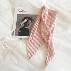 Plain Satin Neck Scarf
