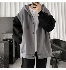 Two-Tone Baseball Jacket