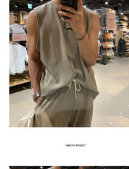 Plain Tank Top / Sweatpants