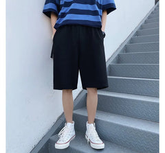 Plain Loose Fit Sweatshorts