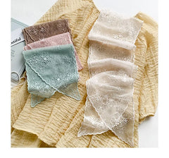 Lace Narrow Scarf