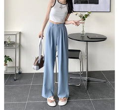 High Waist Wide Leg Dress Pants