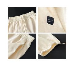Drawstring Wide-Leg Sweatpants in 6 Colors