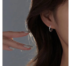 Twisted Hoop Earring