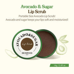Avocado & Sugar Lip Scrub