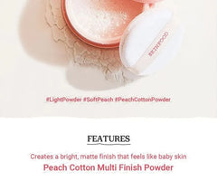 Peach Cotton Multi Finish Powder