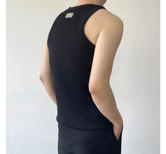 Round Neck Plain Tank Top