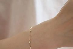 Rhinestone Sterling Silver Bracelet