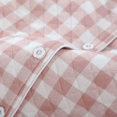 Couple Matching Plaid Pajama Set