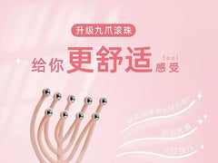 Roller Plastic Head Scalp Massager
