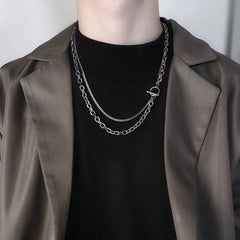 Layered Chain Bracelet / Necklace