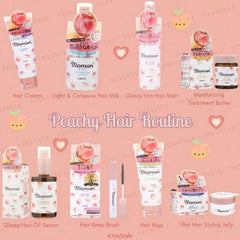 Momori Peach Glossy Hair Oil Serum