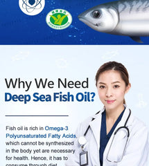 Deep Sea Fish Oil Omega-3 Softgel
