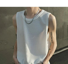 Sleeveless Plain Tee