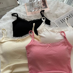 Lace Padded Camisole Top